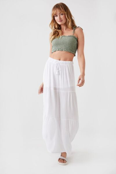 Tiered Tassel Maxi Skirt | Forever 21 (US)