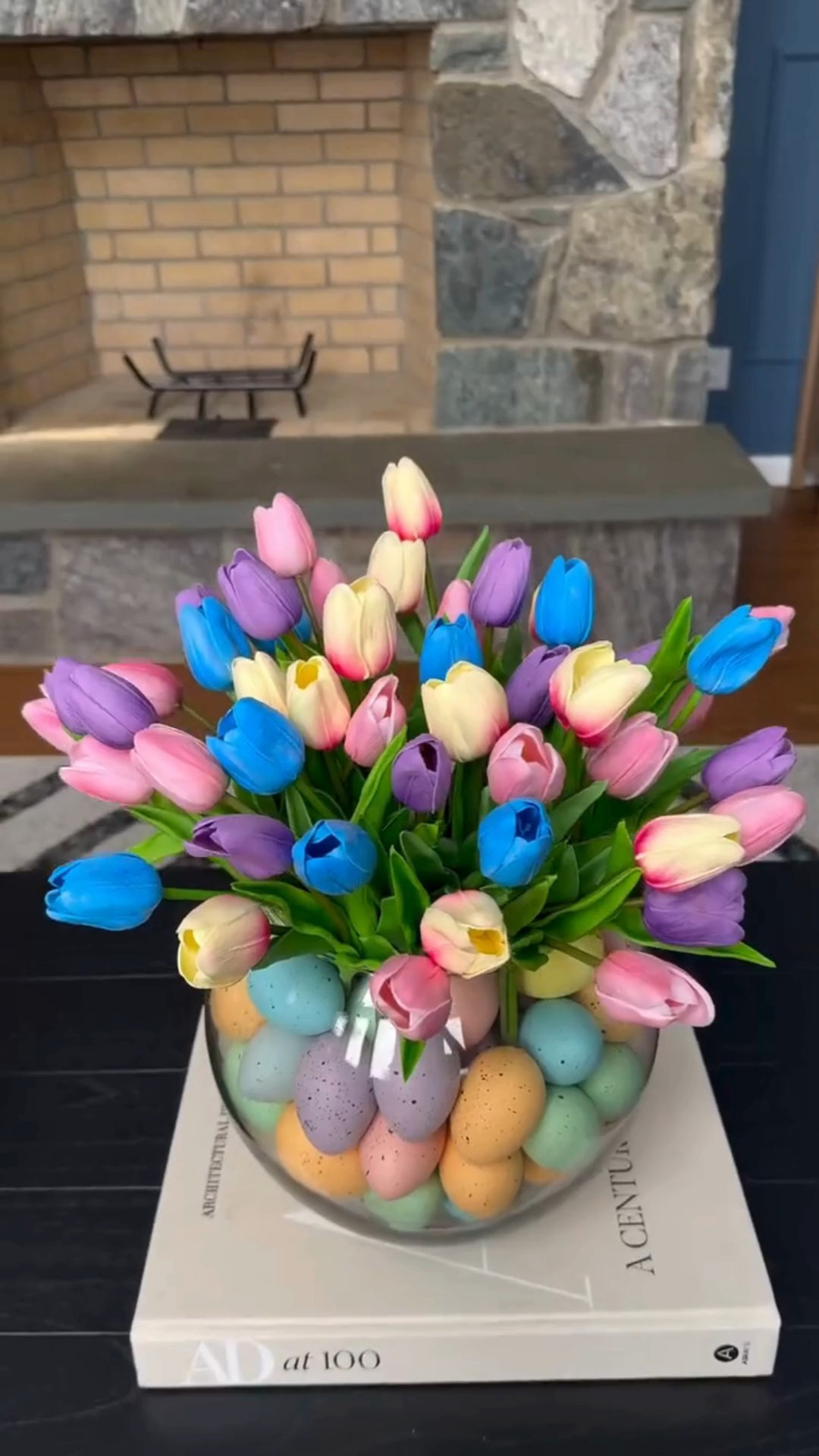 Save this for Easter!The colors together are giving all the Easter vibes and she comes together so fast.

#LTKHome #LTKSeasonal #LTKdayinmylife