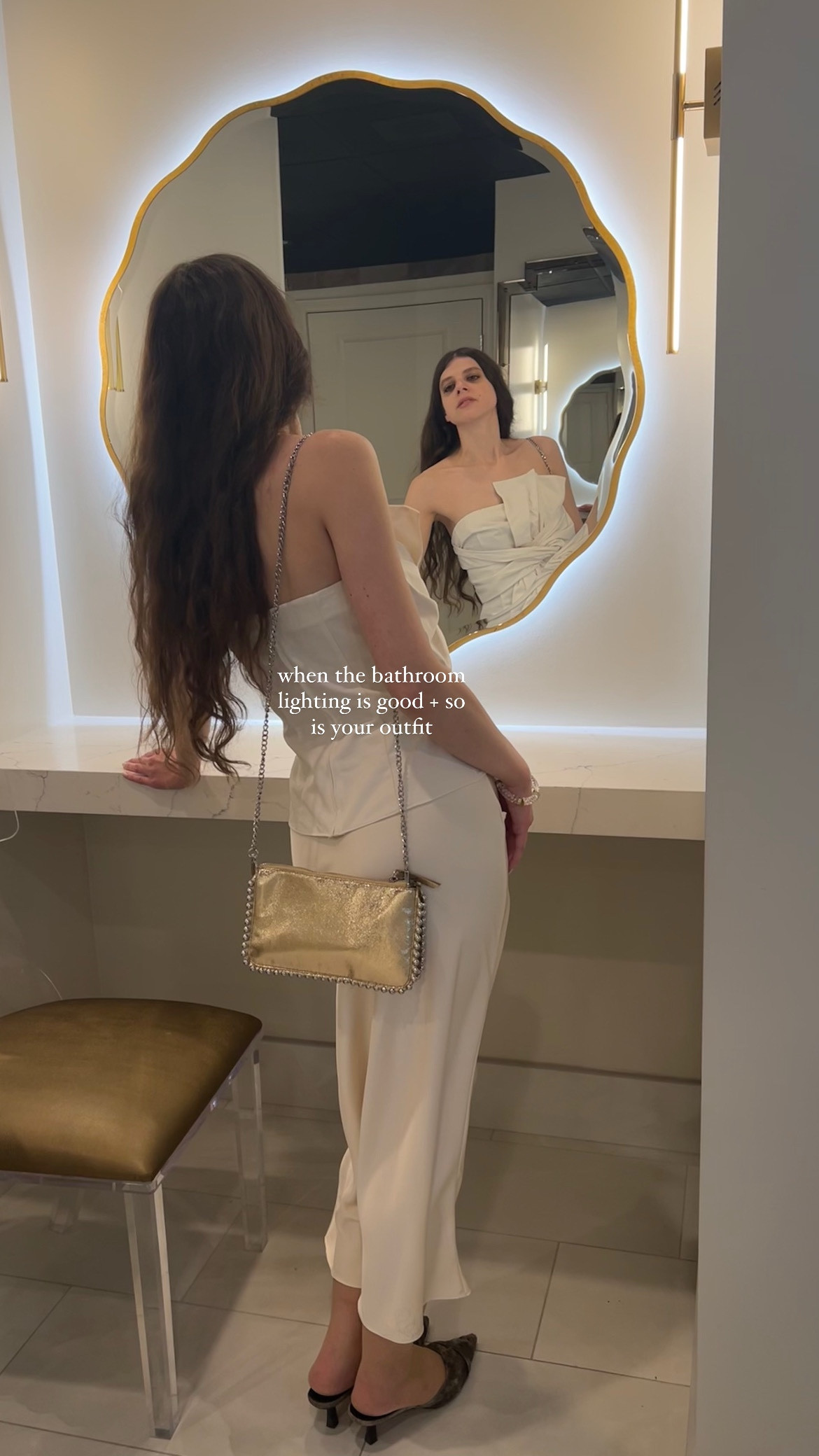 style secret? pair a bustier with a silk skirt for a chic outfit. @hm @nakd

#LTKFindsUnder100 #LTKFindsUnder50