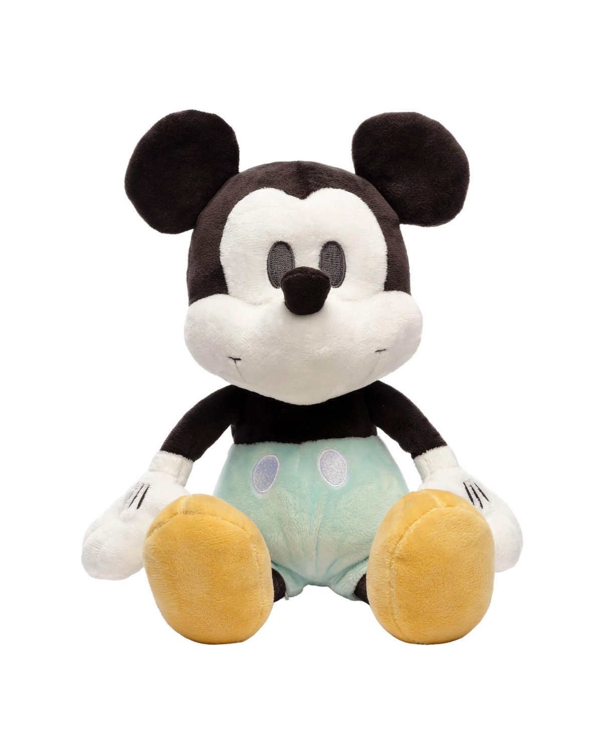 Lambs & Ivy Disney Baby Classic Mickey Mouse Plush Stuffed Animal Toy - Black | Macy's