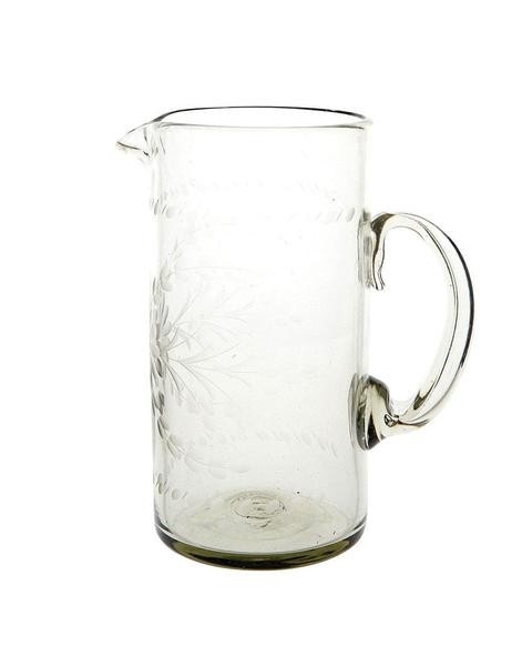 Clear Tall Glass Pitcher | The Little Market