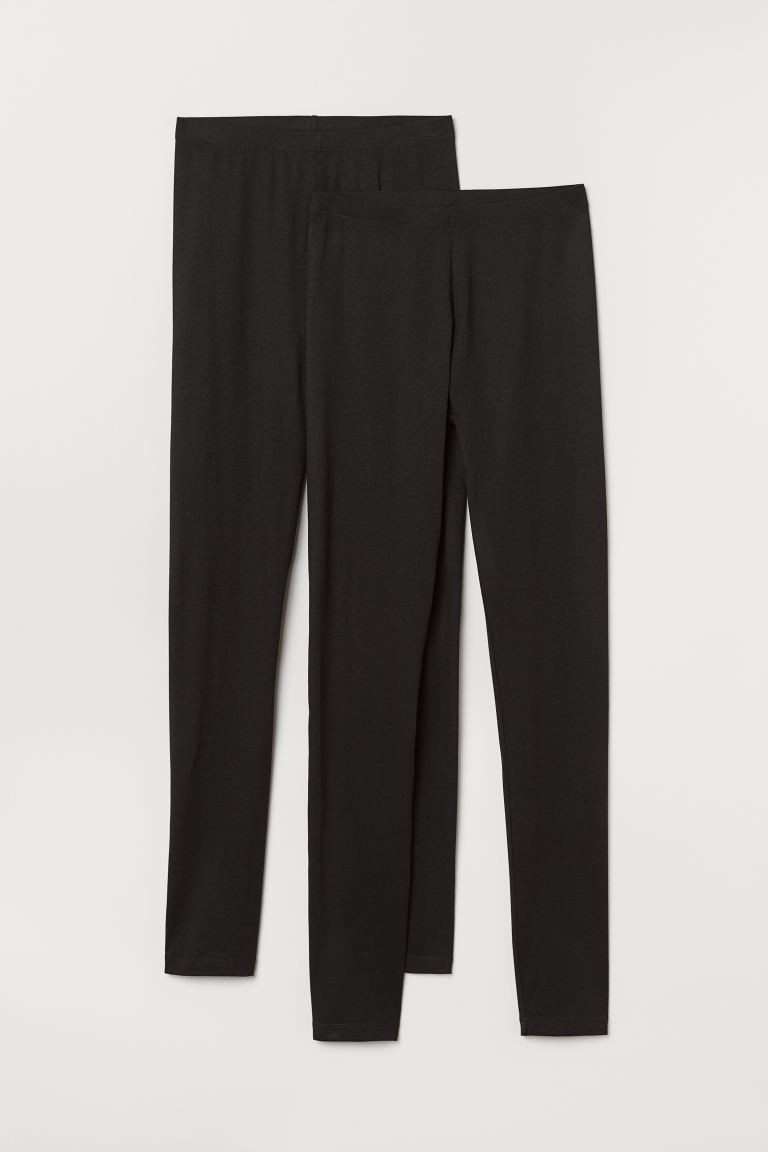 2-pack Jersey Leggings | H&M (US + CA)