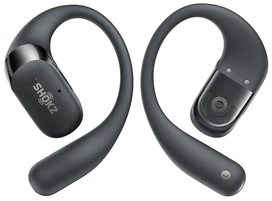 Shokz - OpenFit 2 Open-Ear True Wireless Earbuds - Black | Best Buy U.S.