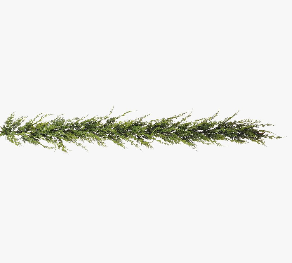 Faux Cypress Garland, 6', Set of 2 | Pottery Barn (US)