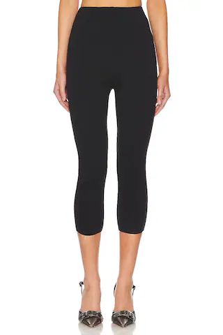 AFRM Ettie Essential Pant in Noir from Revolve.com | Revolve Clothing (Global)