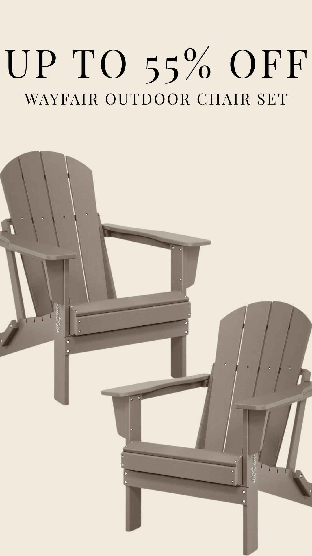Massive Savings on these outdoor chairs from Wayfair!

outdoor furniture, home decor #Wayfair 

 #LTKHome #LTKSaleAlert