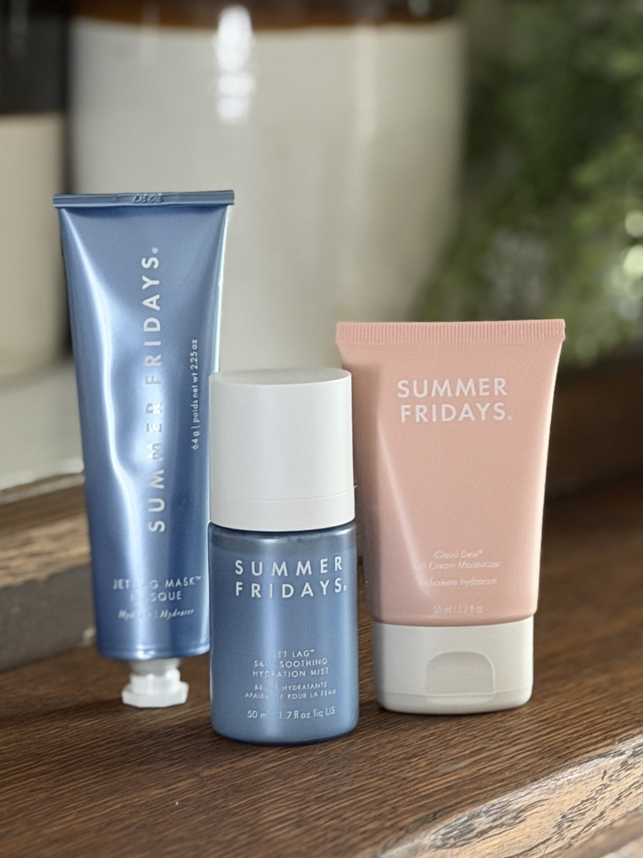 This is the Summer Fridays Jet Lag Collection. I've used their lip butters but this was my first time trying their skincare products.  

 #LTKBeauty