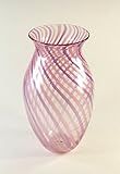 Hand Blown-Twisted Cane-Glass Vase | Amazon (US)