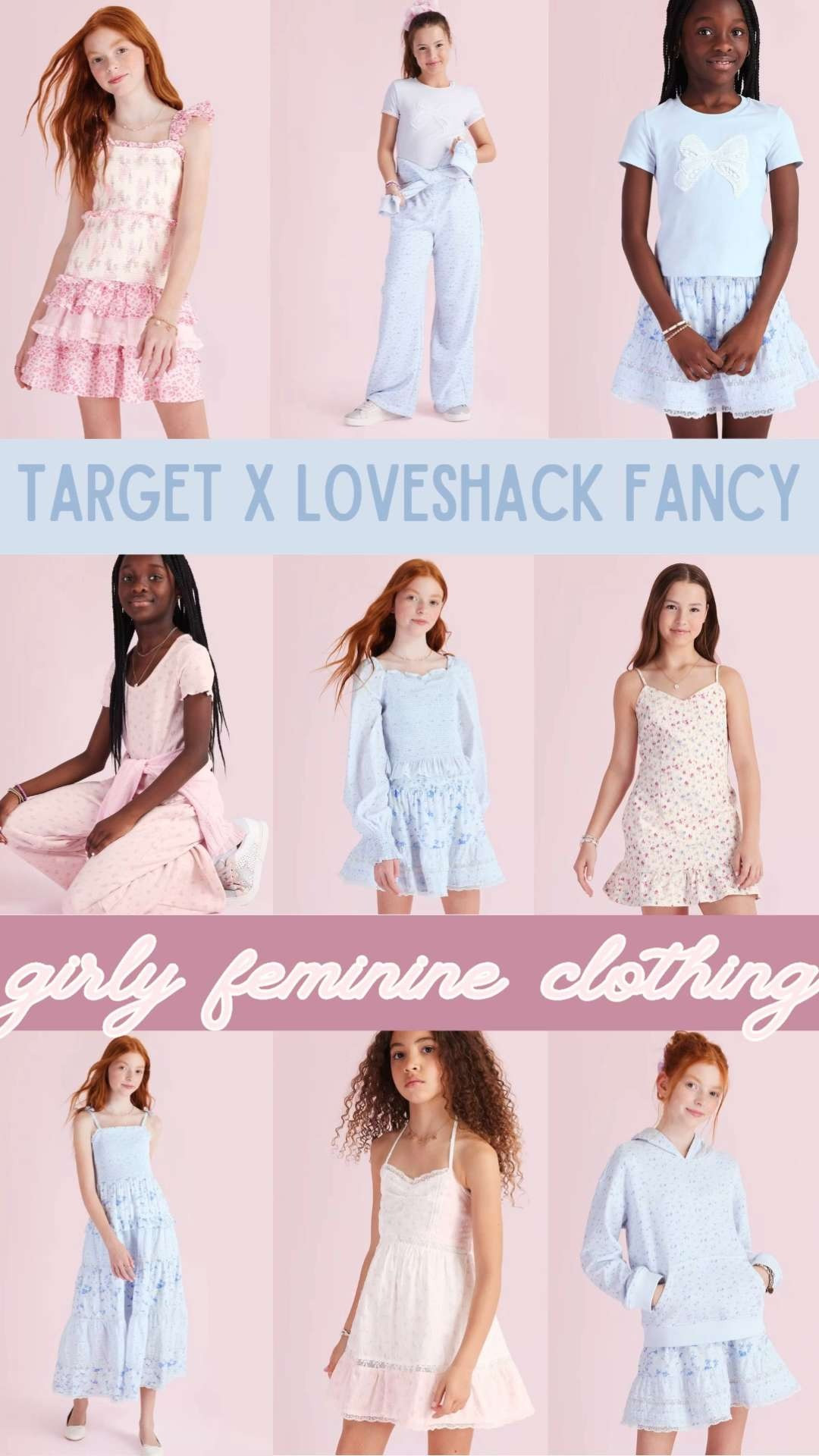 Mark your calendars! 🌸💙 The Target x LoveShackFancy girls collection launches July 5th, and it's full of the sweetest dresses, matching sets, and adorable accessories for your little ones. These pieces are sure to sell out fast, so don't miss it! ✨ 

 #LTKootd #LTKmomlife #LTKKids