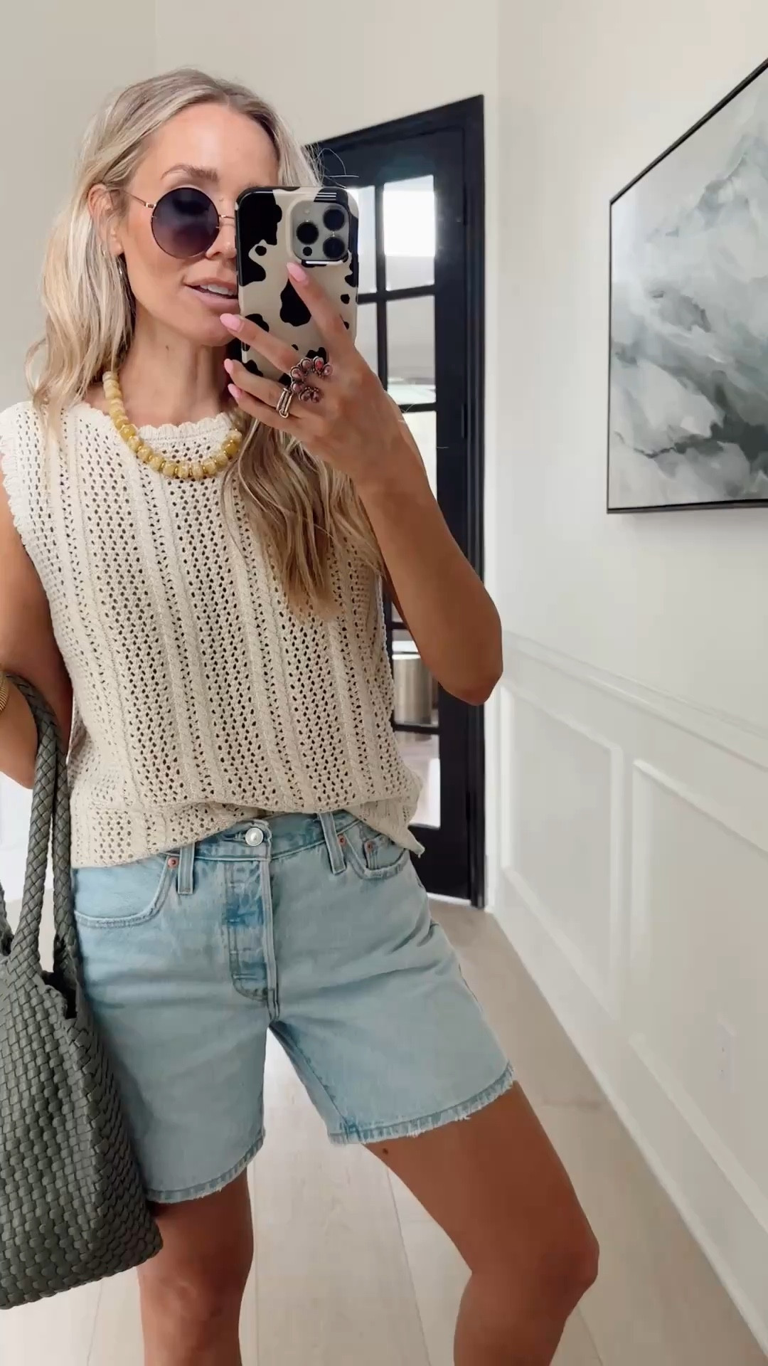 🤍 Loving the beachy vibes of this outfit that you could wear as an everyday summer outfit or to any beach vacation // resort.

The top is currently 30% off making it just under $20. Pay less than I did! ☀️🐚✨🌊

Wearing size small (my tts) in the top and my tts (27) in the shorts.

5’5” // 120 lbs 

#LTKootd #LTKgrwm #LTKmomlife