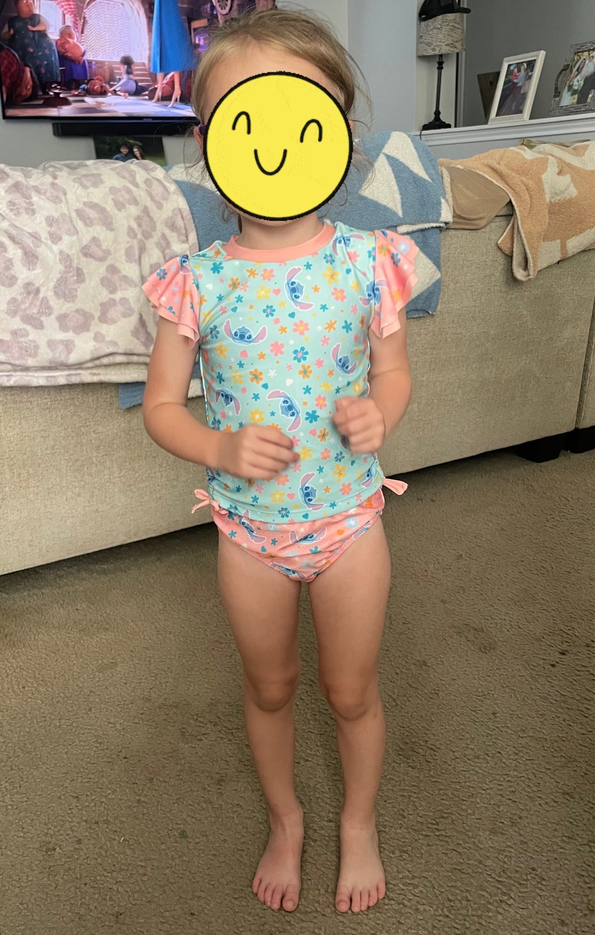 Stitch swimsuit 

#LTKSwim #LTKSummerEdit #LTKKids