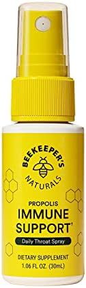 BEEKEEPER'S NATURALS Propolis Throat Spray - 95% Bee Propolis Extract - Natural Immune Support & ... | Amazon (US)