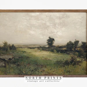 Country Oil Painting | Vintage Landscape Print | Farmhouse PRINTABLE Art | 331 | Etsy (US)