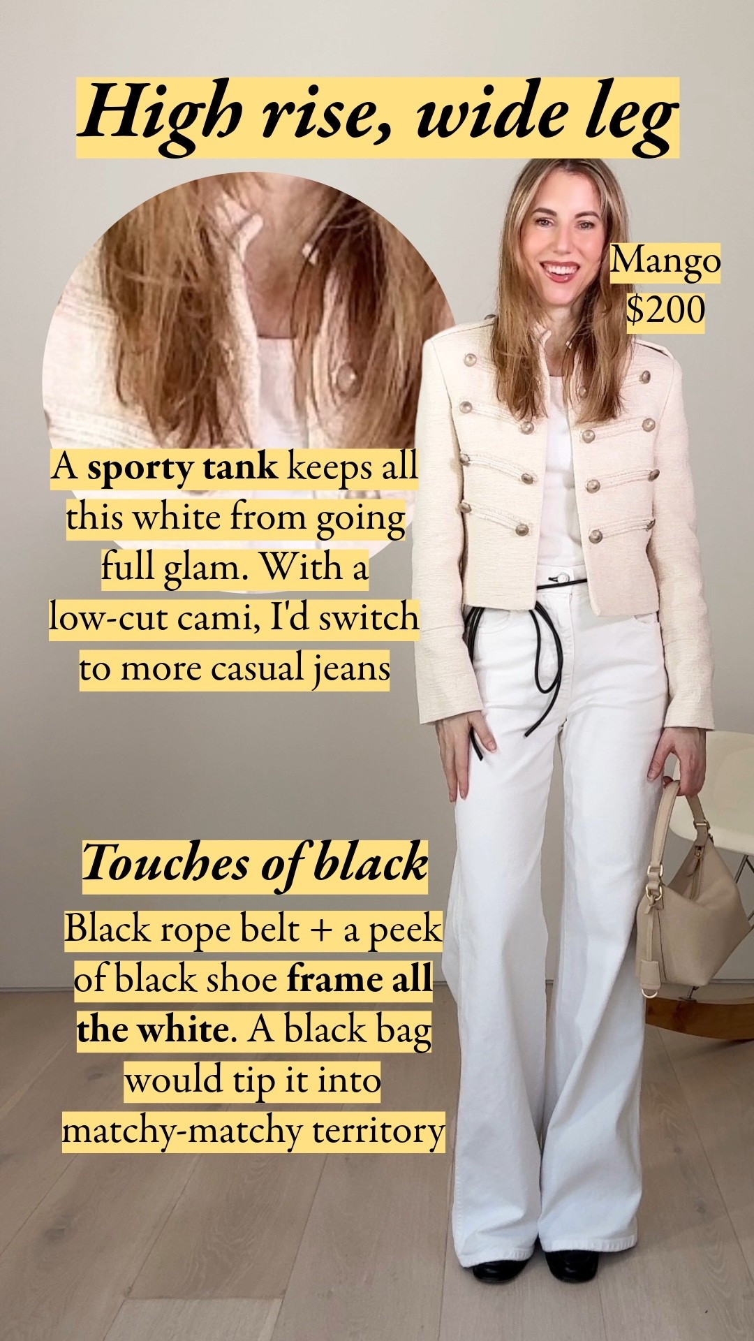 The jacket is size S, my usual. The sleeves are fitted, so size up for more roomie sleeves. The Amo jeans are TTS and long enough for 3" heels on me (I'm 5'7"). My COS belt is OOS in black, so I added alternatives.

#LTKootd #LTKSeasonal #LTKWorkwear