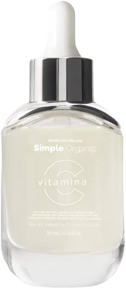 Solução Vitamina C Simple Organic (30ml) | Amazon (BR)