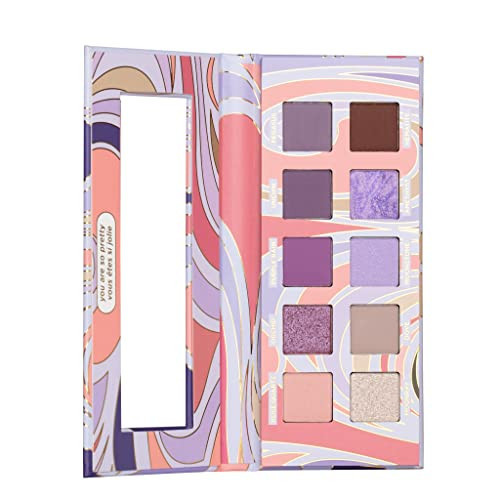 Pacifica Eyeshadow Palette – Purple Nudes Mineral Eyeshadow, Wearable Purple Tones with Matte, Shimmer & Metallic, Cocoa Butter Infused, Talc-Free, Vegan & Cruelty-Free, 0.24 oz (10 Shades) | Amazon (US)