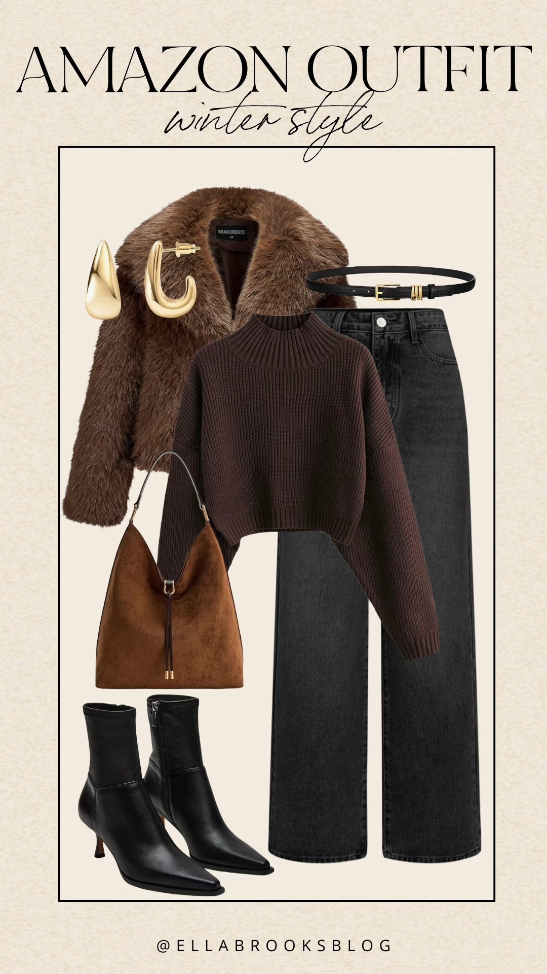 Amazon winter style!

Faux fur jacket, Amazon fashion,
Black denim jeans, brown suede bag, black booties

#LTKFindsUnder100 #LTKSeasonal #LTKFindsUnder50