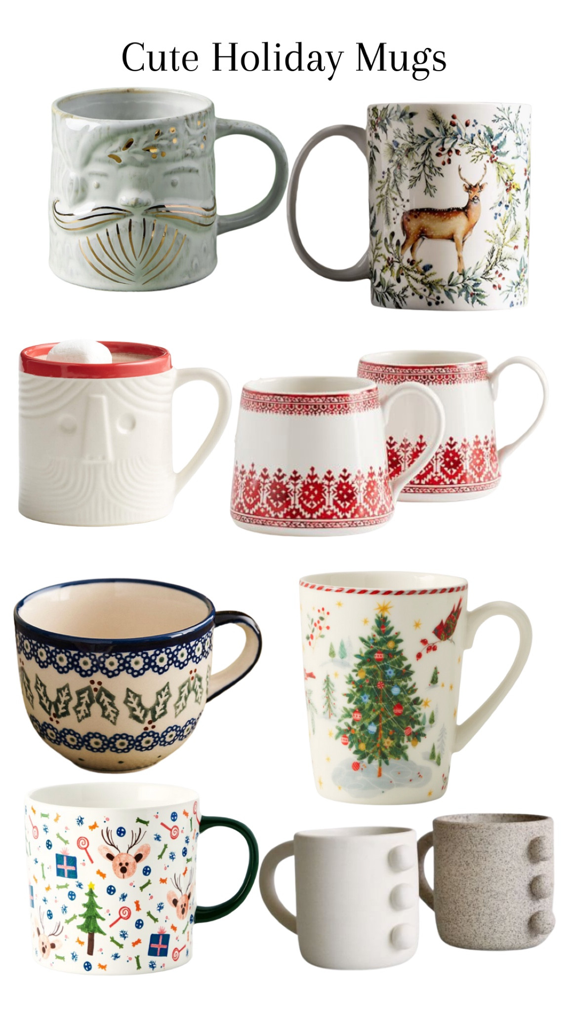 Cute Holiday Mygs

#LTKHoliday #LTKSeasonal #LTKhome