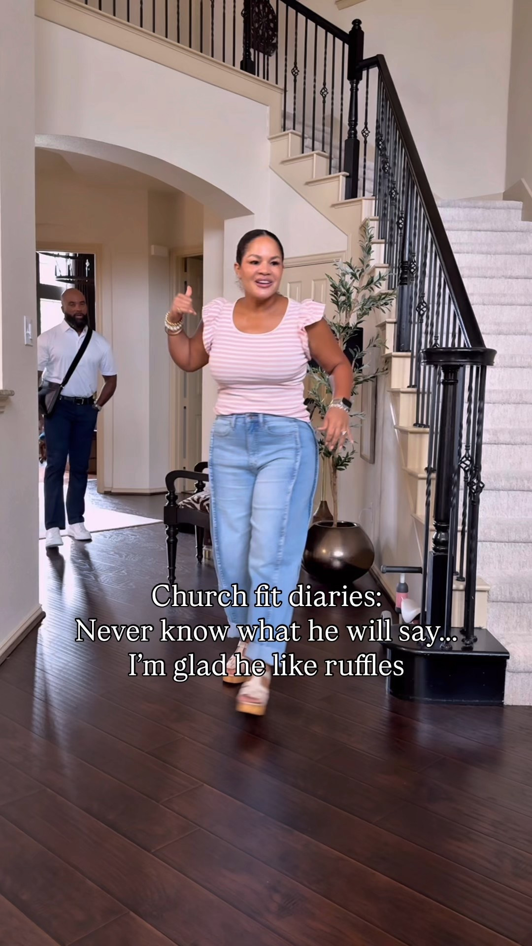 These pants are the cutest!! I look like a bag of ruffles 😂

#LTKOver40 #LTKFindsUnder50