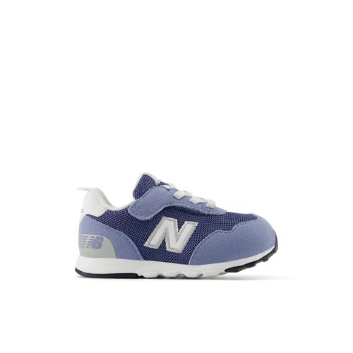 New Balance Kids' 515 NEW-B HOOK & LOOP Grey/Blue - Grey/Blue | Joe's New Balance Outlet