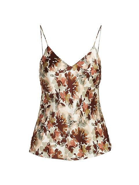 Rainie Floral Silk Camisole | Saks Fifth Avenue