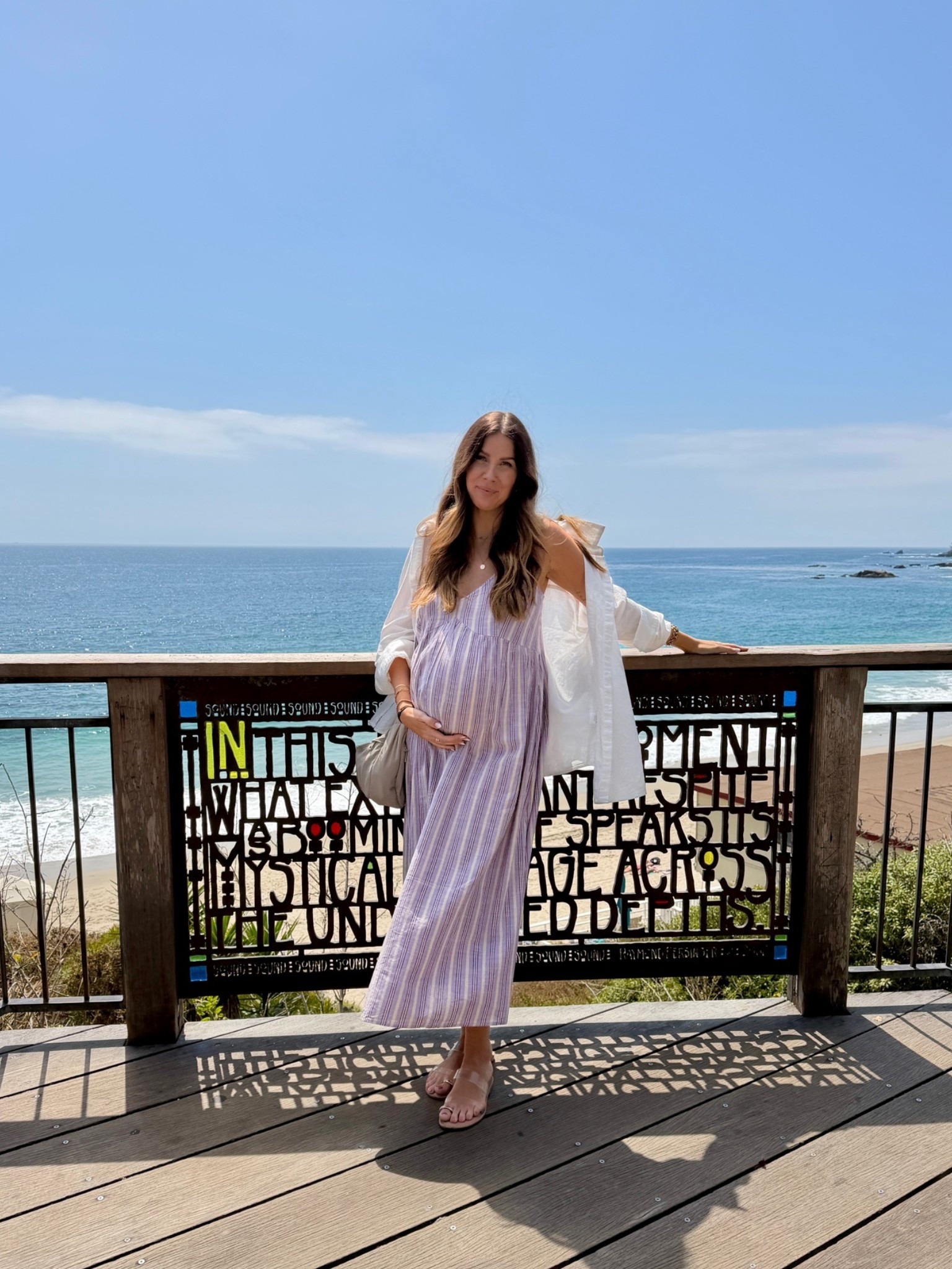The perfect summer dress for pregnant mamas. Wearing a medium which is my regular size.

#LTKmomlife #LTKBump #LTKTravel