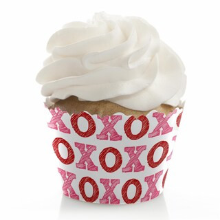 Big Dot of Happiness Conversation Hearts - Valentine's Day Party Decor Cupcake Wrappers 12 Ct | Kroger