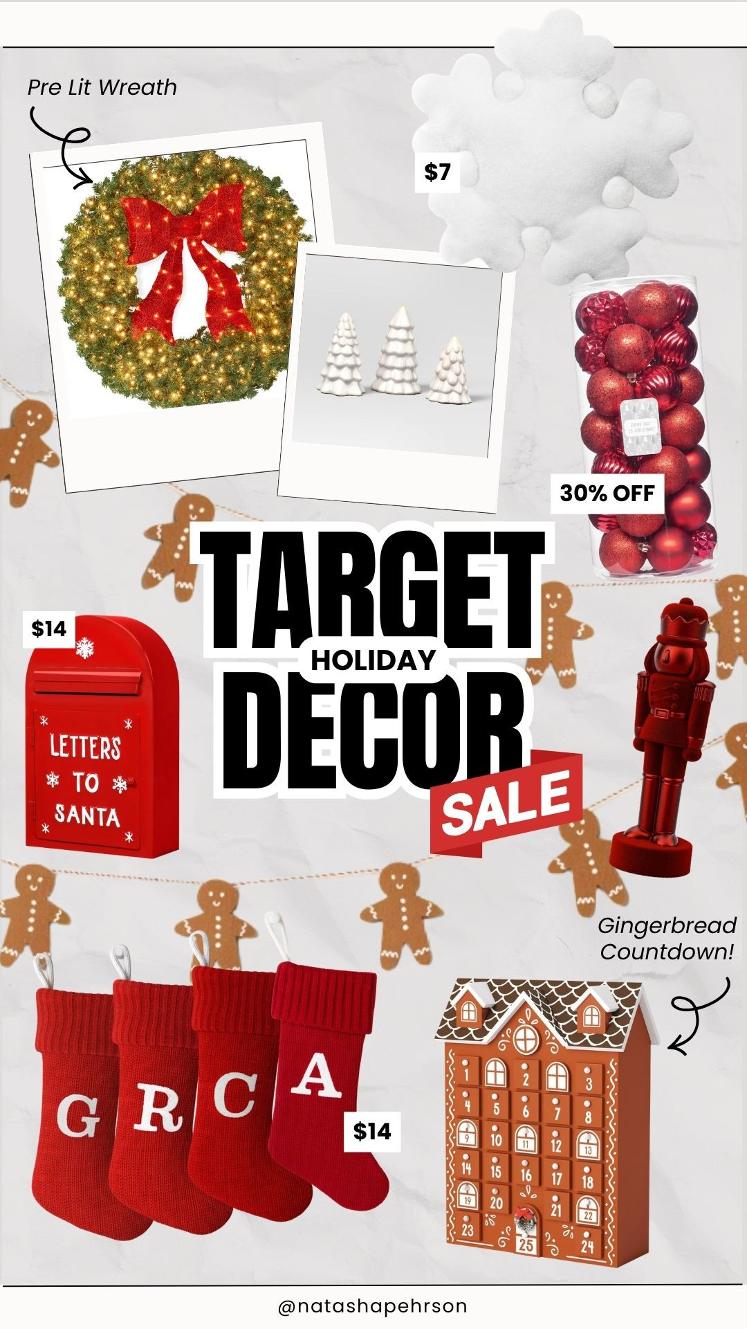 Target Holiday Decor SALE! 

 #LTKCyberWeek #LTKHoliday #LTKHome