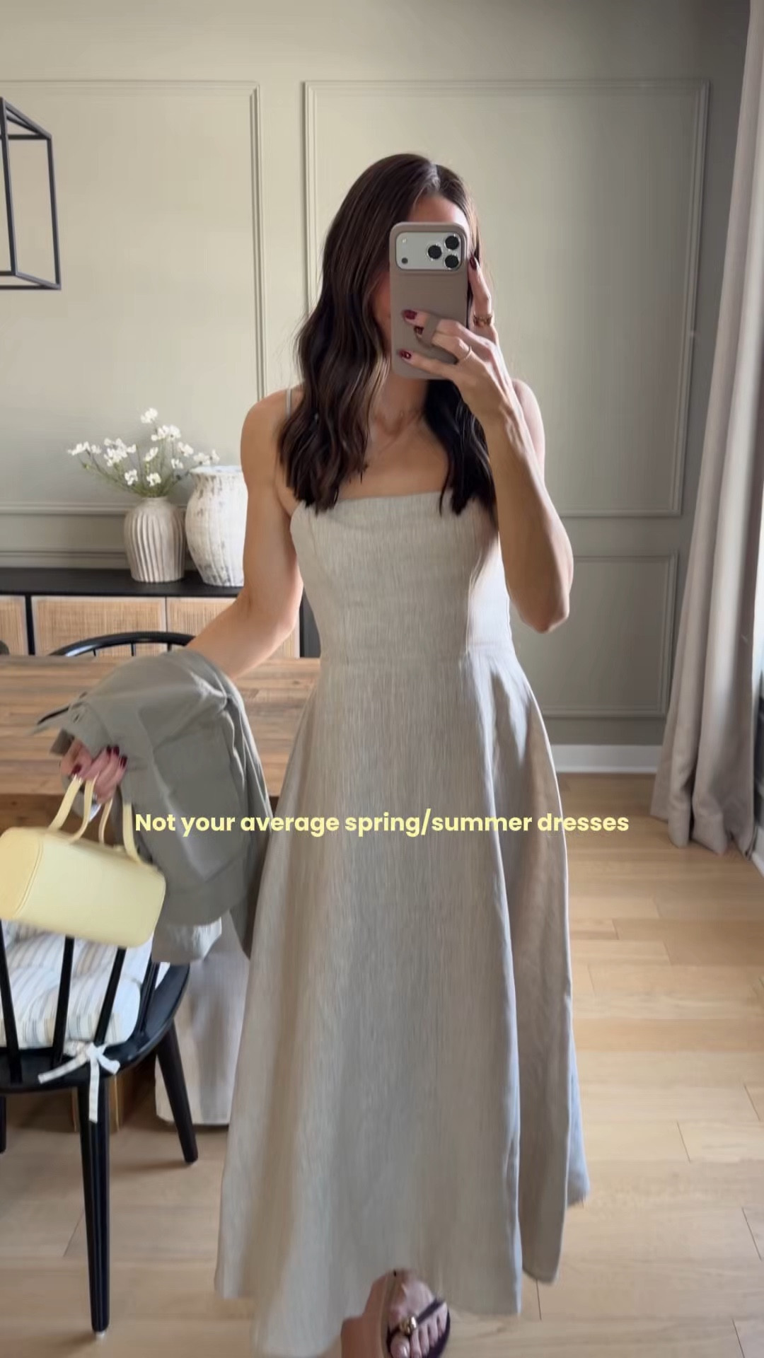 Wearing my true size S in all of these! The yellow/pleated one you could size down if between sizes. 

#LTKSeasonal #LTKootd #LTKWedding