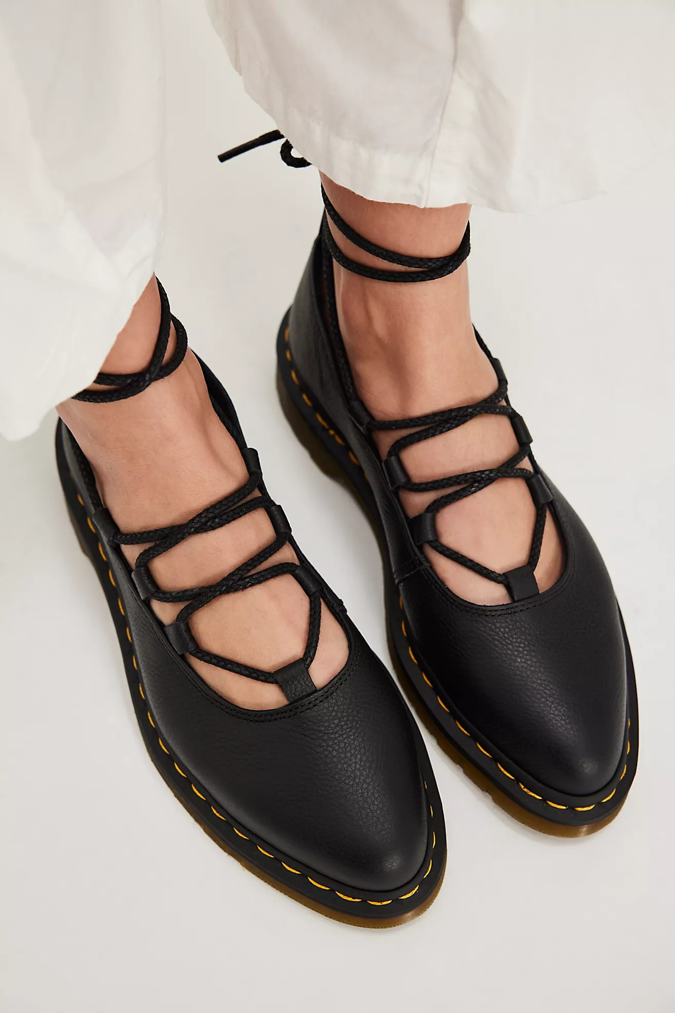 Dr. Martens Elphie II Wrap Mary Janes | Free People (Global - UK&FR Excluded)