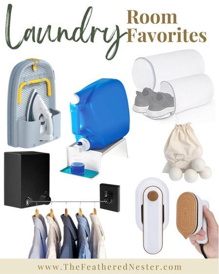 Yay or nay to laundry day? I'm giving it a big YAY because it's the perfect time to do a load with my favorite products! You'll be in laundry heaven, from the Sud station to the Pocket Folding Tabletop Ironing Board, and suddenly laundry day will be fun!

home decor, laundry room, home accessories, keeping room, home organizaton

#LTKunder100 #LTKFind #LTKhome