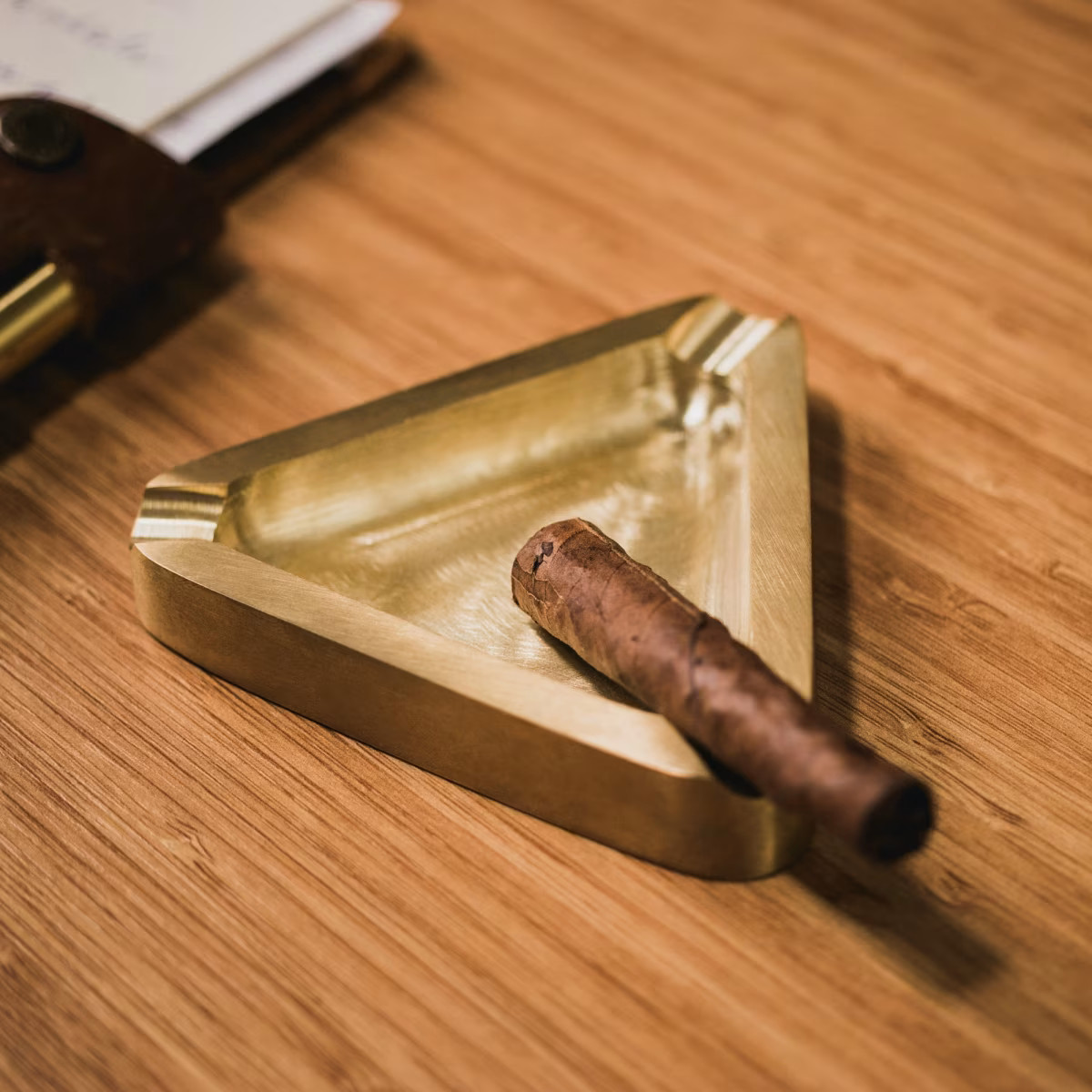 Brass Ashtray | Wolf & Badger