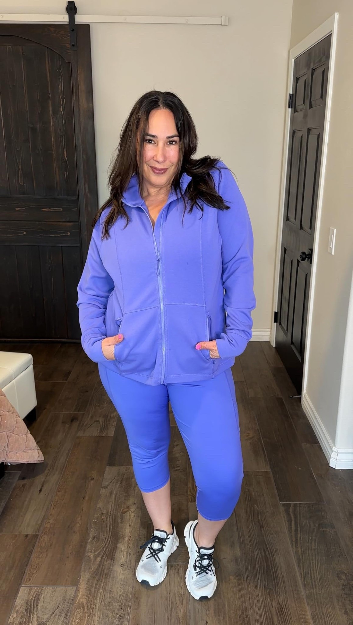 I am so surprised and impressed by Amazon’s “Essentials” line of activewear. The colors alone are gorgeous and the pants and sports bra fit so well and the zip up is cute, comfy and a great length. I love a cute set that works on the gym, running errands or simply being comfy at home. 
Athleisure, affordable athletic wear

#LTKOver40 #LTKActive #LTKSeasonal