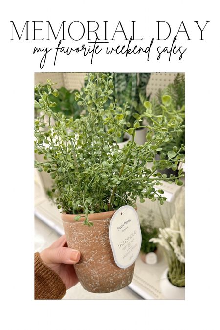 Memorial day weekend sales at target are awesome!  Own and love many of these plants that can be used indoor or outdoor. Also love the lanterns. I don’t own them yet, but I’m going to order!

#LTKHome #LTKFindsUnder50 #LTKSaleAlert