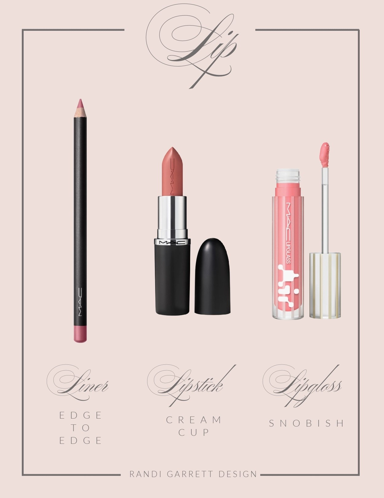 My favorite go to lip combo!

Lip liner - Edge to Edge
Lip stick - Cream Cup
Gloss - Snobbish 

#LTKBeauty #LTKStyleTip #LTKFindsUnder50