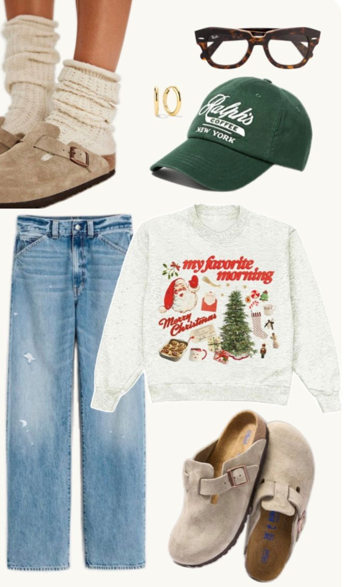 Christmas week uniform. Easy, nostalgic, cozy.
#christmasweek #cozyliving #holidaycasual #winterstyle #cozystaples

#LTKHoliday #LTKootd #LTKSeasonal