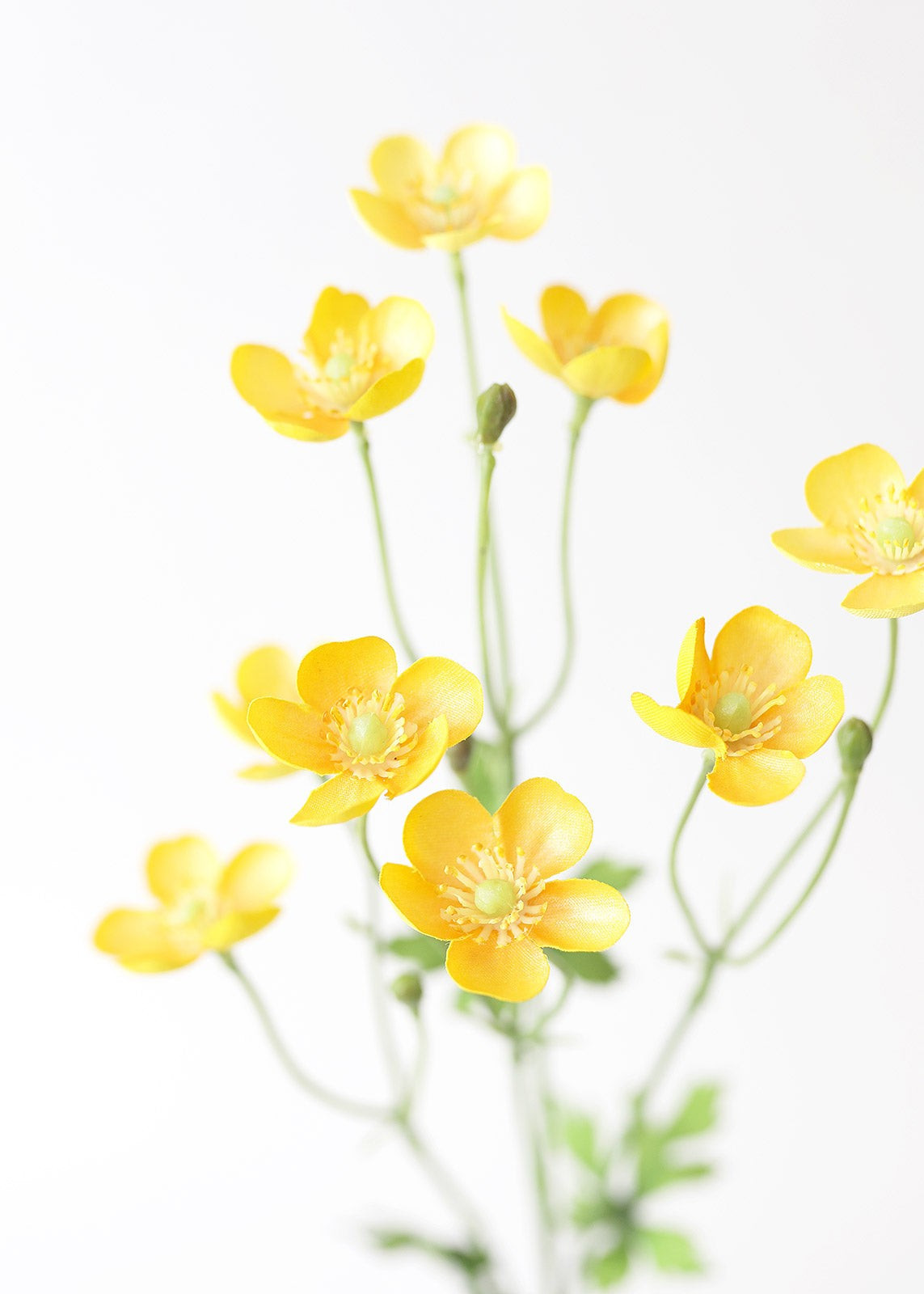 Artificial Buttercup Flowers in Yellow - 25" | Afloral (US)
