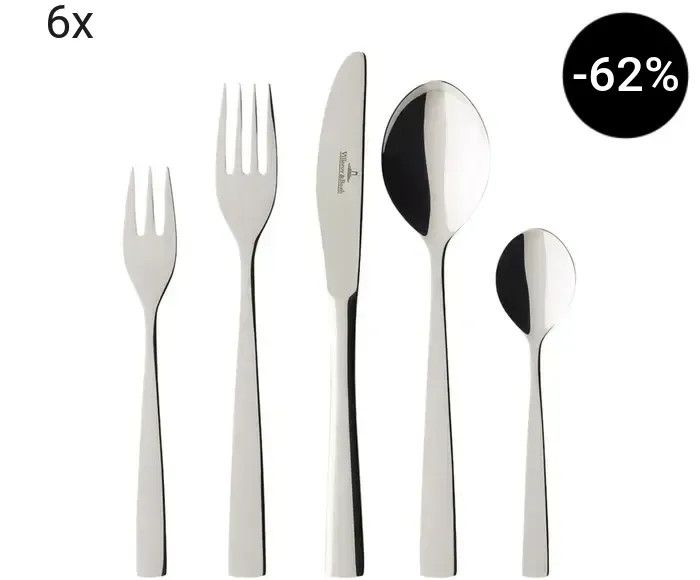 Besteck-Set Liam, 6 Personen (30-tlg.) | Westwing EU