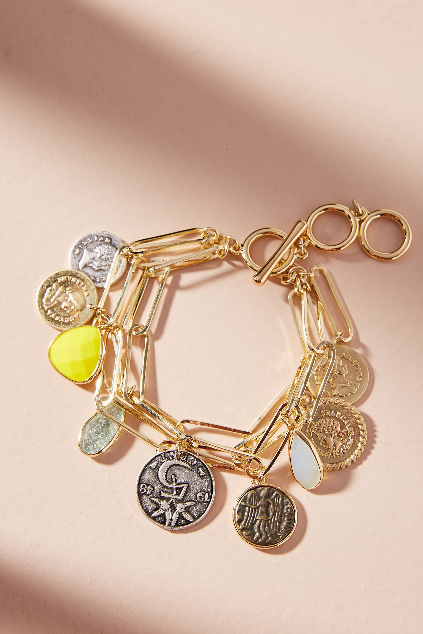 Counting Coins Charm Bracelet | Anthropologie (US)