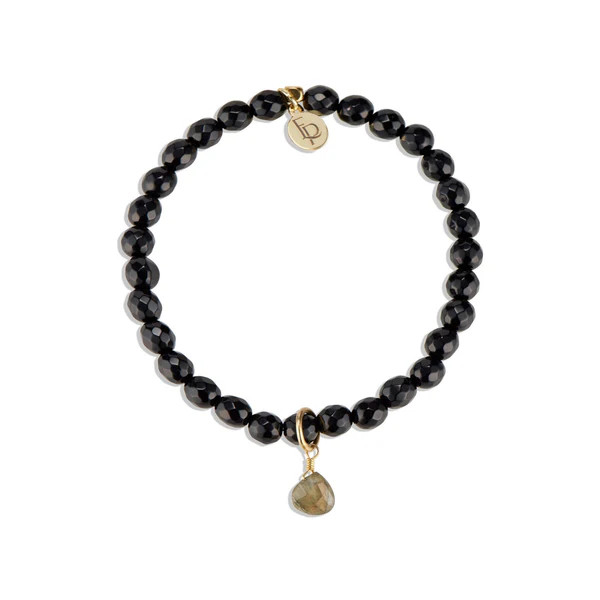 Royal Gemstone Beaded Bracelet | Black Onyx | elli parr