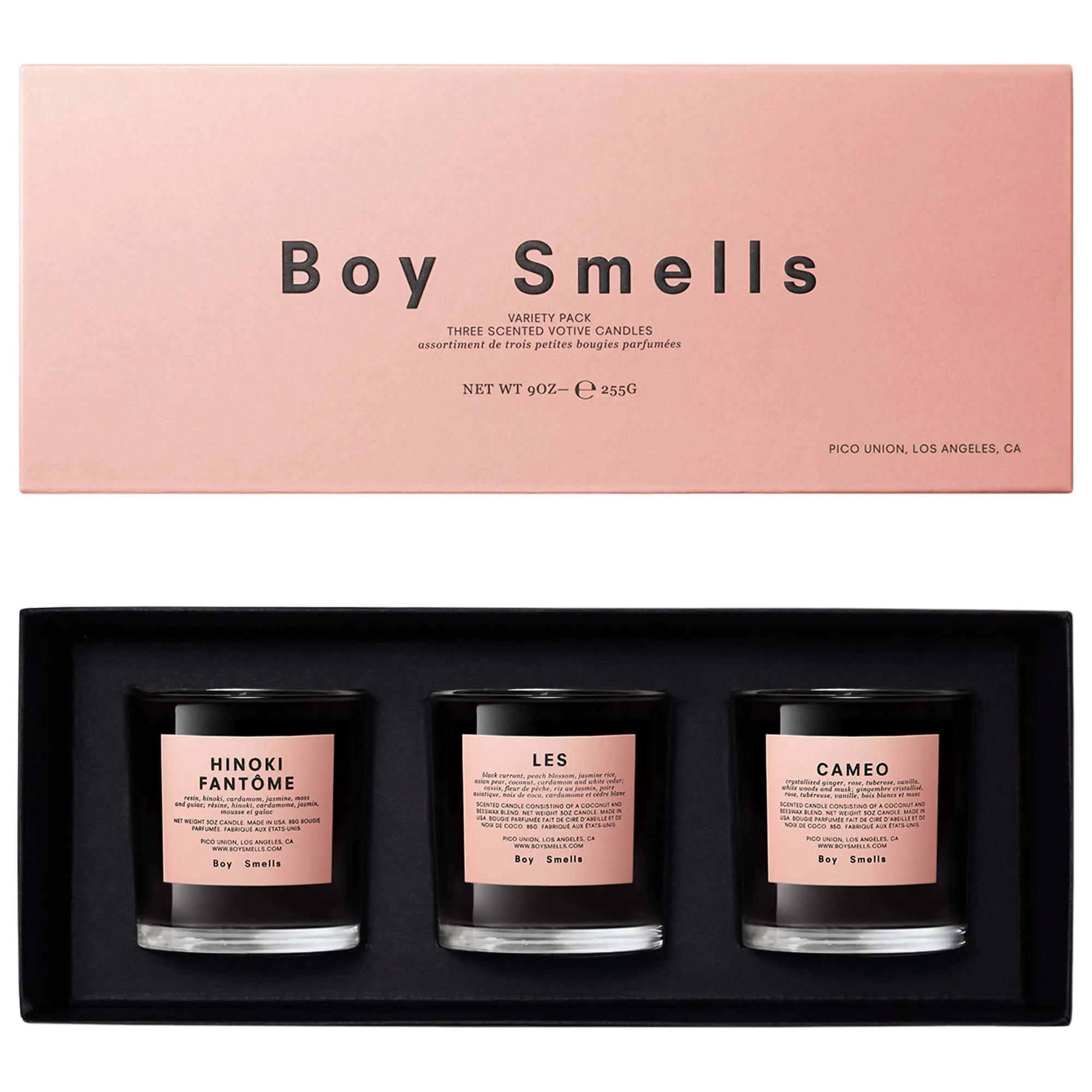 Boy Smells Cameo, Hinoki Fantôme, LES Mini Candle Trio Set | Sephora (US)
