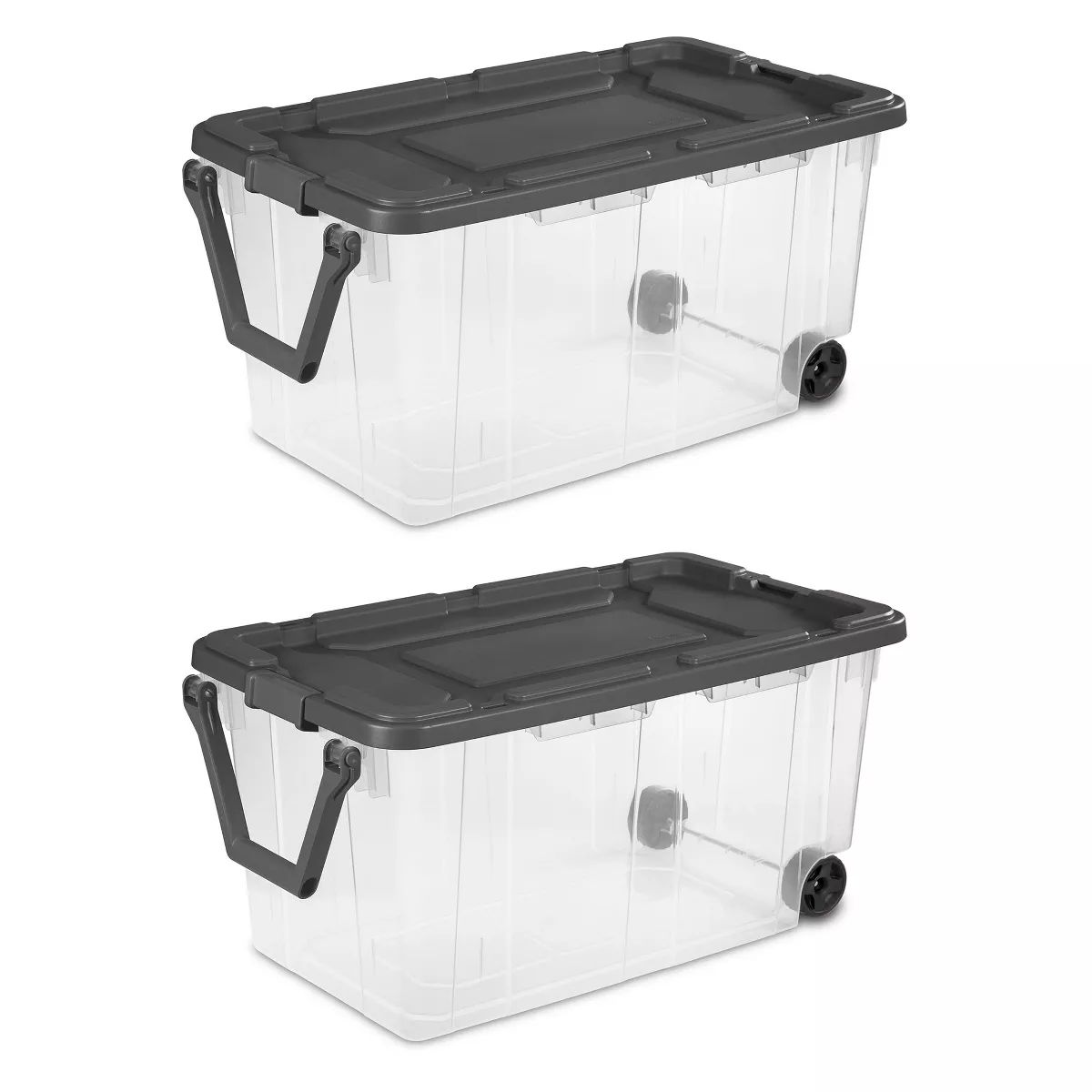 Sterilite 160 Quart Latching Stackable Bedroom Closet Playroom Wheeled Storage Box Container Bin ... | Target
