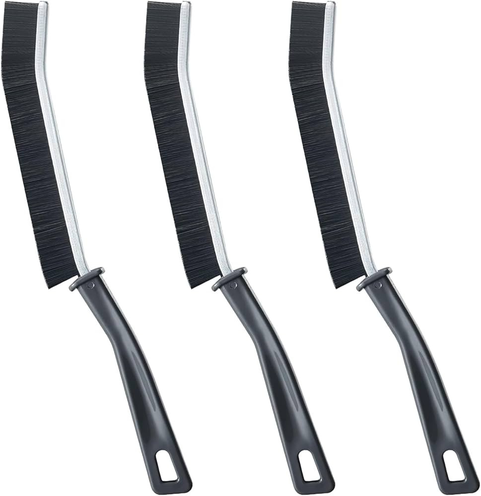 Hard Bristle Crevice Cleaning Brush, Small Cleaning Brushes, Grout Cleaner Brush, Toilet Brush, S... | Amazon (US)