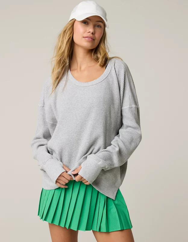 OFFLINE By Aerie Wow! Waffle T-Shirt | Aerie