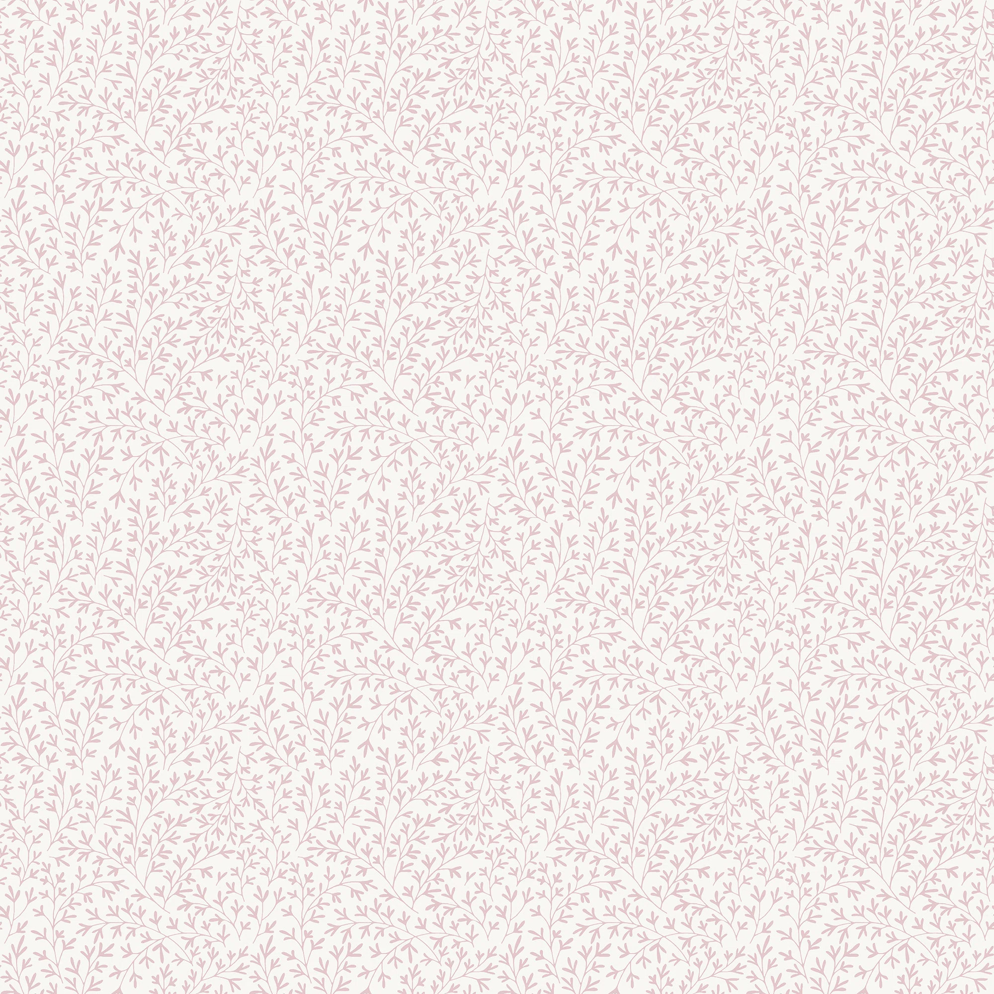 Galerie Wallcoverings Cottage Chic Small Leaf Trail EcoDeco Material Wallpaper Roll | Birch Lane | Birch Lane