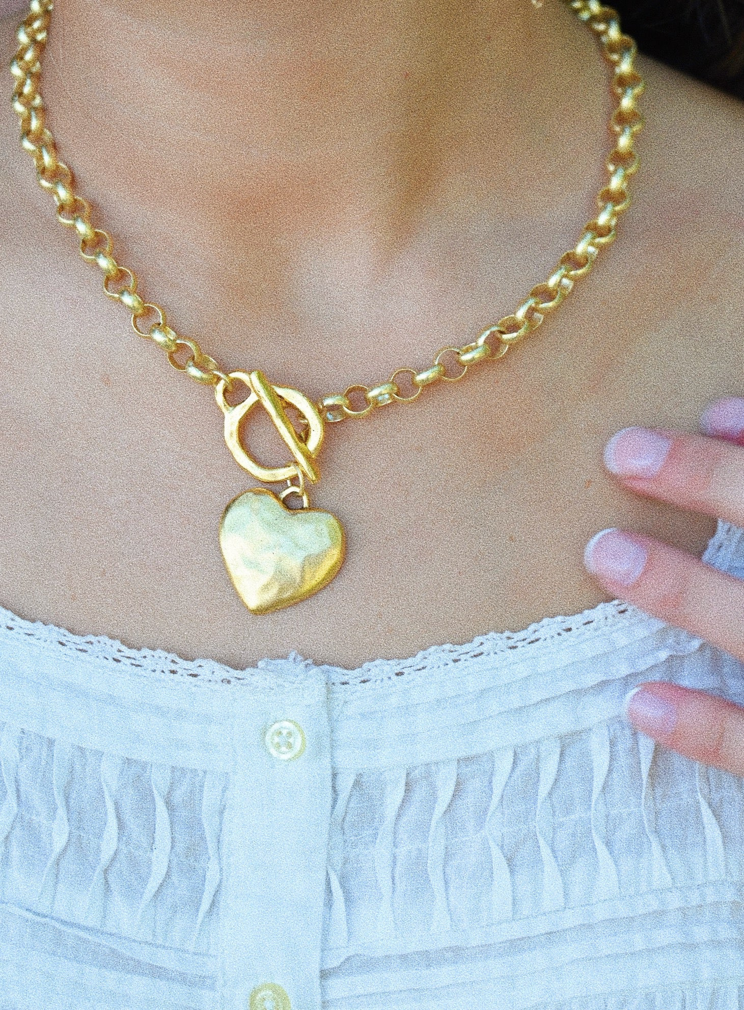 The Toggle Heart Necklace | Jup Jewels