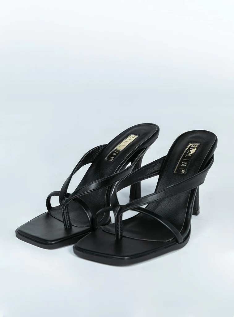 Billini Samba Heels Black | Princess Polly AU