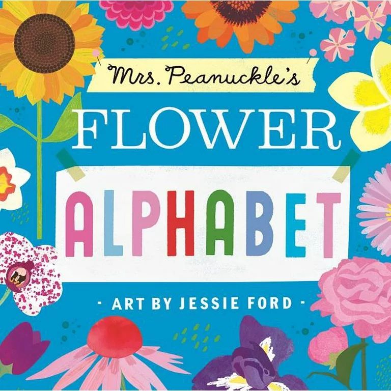 Mrs Peanuckles Flower Alphabet (Board Book) | Walmart (US)