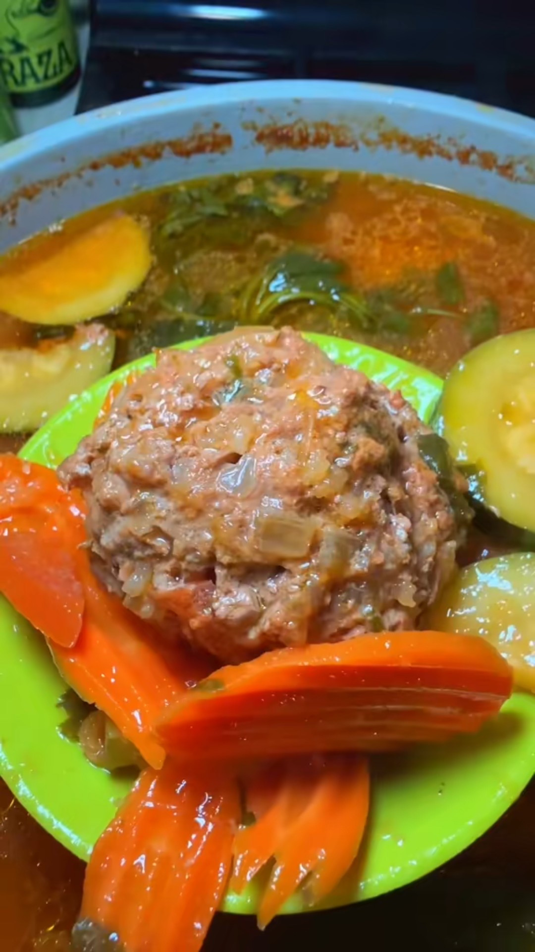 Albondigas con huevo ✨Albondigas Soup 🥣 

#LTKHome #LTKfoodie #LTKHoliday