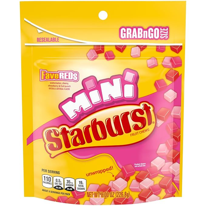 Mini FaveReds Stand Up Pouch Unwrapped, 8 Ounce (Pack of 1) | Amazon (US)